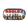 Estuche de lápices de una sola capa nuevo transfronterizo de Roblox Lele poliéster cuadrado vertical bolsa de papelería estuche de lápices coreano para niños