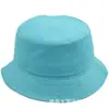 Chapéu de Pescador de Algodão Infantil Verão Pequeno Fresco Chapéu Balde Protetor Solar Lazer ao Ar Livre Proteção Solar Respirável Estilo Fino para Meninas