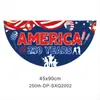 Amazon EE. UU. 250 Aniversario Bandera en Forma de Abanico Festival del Día de la Independencia de América Decoración Conmemorativa Banderín Accesorios Personalización