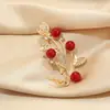 Broche Corsage Transfronterizo de Moda para Mujer, Broche de Mariposa Anti-Exposición, Corsage Nicho de Alta Gama Nuevo Estilo