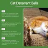 Pastillas Repelentes para Gatos Moonspry para Uso en Interiores y Exteriores, Evitan que los Gatos Muerdan y Rasquen, Pastillas Repelentes para Áreas Restringidas