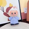 Solo ropa] la primera y segunda generación Labubu muñeco tela tela colgante correa falda sentada fiesta ángel lazo adorable