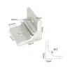 Asiento de Esquina de Perfil de Aluminio 20 30 40 45 60 80 Estándar Europeo Estándar Nacional Ángulo Recto de 90 Grados Extrusión Código de Esquina Conector
