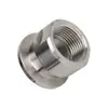 Acero Inoxidable 304 Vacío Rosca Interna Junta Conexión Rápida Brida Portabrocas KF16 Anillo de Sujeción 25 Accesorios DN20/DN25