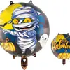 Variedade de balão de alumínio de Halloween decoração de festa de Halloween cabeça de abóbora fantasma morcego gato preto layout de balão