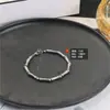 Pulsera de Acero de Titanio de Moda para Hombre Pulsera de Bambú Cosida Joyería Sencilla y de Moda Acero de Titanio al por Mayor para Hombres y Mujeres