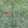 Tendedero de Ropa en Forma de Y de Acero Inoxidable 304 para Patio de la Primera Planta, Adecuado para Balcones en Azoteas, Puede Soportar Sol y Lluvia, Estilo Tradicional de Poste de Bambú