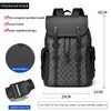 Mochila para hombre de PVC impresa y computarizada de gran capacidad