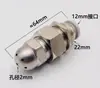 Boquilla de Soplado de Aire de Acero Inoxidable Punta Deflector Enfriamiento por Soplado Boquilla Ventilador Forma de Abanico Ranura Plana Conexión Rápida Cuchillo de Aire Pico de Pato