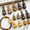 Sándalo verde pequeño calabaza texto juego pulsera calabaza pulsera colgante accesorios tallado vintage accesorios de juego de texto DIY