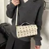 Bolsos para Mujer 2025 Nuevo Estilo Hombro Único Cruzado de Mano Boston Estampado Lindo Bolso Almohada Sentido de Moneda Bolso de Mujer
