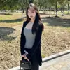 Tamanho Plus Puro Desejo Estilo Garota Quente Camisola Sexy Regata Mulheres Gordas MM Versátil Emagrecedor Outono Novo Terno Esportivo Casual