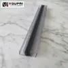 308F-6 Tira de PVC para Baño 6-12mm Tira Selladora para Puerta de Vidrio Tira Retenedora de Agua