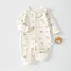 Body de bebé 100% algodón Clase A Sin Huesos Ropa para recién nacidos Unisex Traje de gateo para bebé Mameluco 100% algodón Ropa de exterior