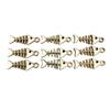 En Stock Colgante de Aleación de Dibujos Animados de Espina de Pescado con Gota de Aceite DIY Colgante para Aretes DIY Pulsera Joyería para Mujer Accesorios DIY Hechos a Mano