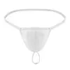 Tzy028T Roupa Íntima Sexy Masculina Atacado Material de Natação Fio Dental com Argola Calça T