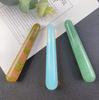 Atacado de Fabricante Venda Quente Transfronteiriça Placa de Raspagem de Jade, Bastão de Massagem Liso e Fino, Bastão de Massagem Multimaterial