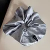 Novedoso Scrunchie de Satén de Alto Gama Estilo Coreano con Lunares para Mujer, Accesorio para el Cabello Versátil de Moda con Lunares Grandes