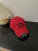 Nueva Gorra de Marca de Moda para Parejas Gorra de Béisbol de Color Empalmado para Mujer Gorra de Cabeza Grande para Hombre Sombrero de Protección Solar Bordado para Exterior