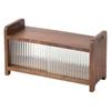 Changhong Almacenamiento Gabinete Horizontal Pequeño Pin Nogal Sudamericano Changhong Empuje-Tire Gabinete Horizontal Artículos Domésticos Gabinete de Almacenamiento de Madera Maciza