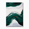 Póster de Línea Abstracta Moderna Pintura sobre Lienzo Arte Geometría Verde Póster Nórdico Pintura Decoración del Hogar Sala de Estar Núcleo de Pintura