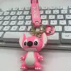 Pegamento Blando de PVC Animación de Dibujos Animados Stitchai Colgante Llavero Regalo Creativo Llavero para Coche Bolsa Llaves