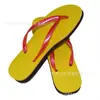Fabricante Personalizado Antideslizante Caucho Pe Espuma Compuesta Espiga Chanclas de Playa Clip Negro Chanclas de Espiga Amarillas de Pe
