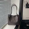 Bolsa de Hombro Tote de Gran Capacidad para Mujer 2026 PU Nuevo Patrón Tejido Estilo Coreano Vintage para Viajes Cotidianos Transfronteriza