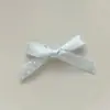 Dulce Polo Francés Punto Negro y Blanco Color Lazo Atado a Mano Accesorios DIY Pasador Funda para Teléfono Móvil Accesorios para Zapatos y Calcetines
