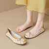 Zapatos de un solo paso para uso ligero estilo bosque calzado exterior zapatos de vestir 2026 de moda sin cordones nicho con faldas franceses antideslizantes zapatos de vestir mujer