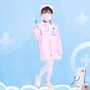 Uniformes de Médico Enfermera para Niños Juego de Casa Actuación Experimento Científico Desempeño de Roles Bata Blanca Disfraz Médico Juguetes