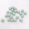 11mm Sereia Ji Abóbora Beads Acrílico Perolado Cor Mágica Macaron Beads DIY Jóias Artesanais Frisado Material