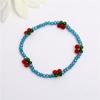 Novo Coringa Original Cristal Cereja Pulseira Feminina Han Feng ins Estilo Handmade Woven Girl Pulseira Atacado