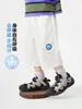 Calça Curta Masculina Estilo Europeu Algodão Puro Verão 2026 Nova Roupa Infantil Roupa de Verão para Crianças Pequenas Shorts Finos para Meninos
