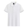 Polo Camiseta de Manga Corta Solapa Ropa de Trabajo Logotipo Estampado Personalizado Uniforme de Clase para Niños Ropa Familiar Camiseta Publicitaria Personalización DIY