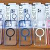 Adecuado para Iphone15Promax Transparente Esmerilado 13 Magnético de Gama Alta Apple 14 Funda para Teléfono Móvil Todo Incluido Anti-Caída 12