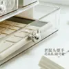 Caja de Almacenamiento Escritorio Organizador de Seis Compartimentos Estilo Cajón Dormitorio Suministros Estudiantiles Planificador Papelería Organizador de Tablero Perforado