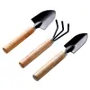 Set de Tres Piezas para Jardinería: Palas para Macetas, Palas de Jardín, Macetas para Interiores y Exteriores, Herramientas para Aflojar la Tierra y Plantar Verduras