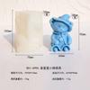 Molde de Silicone Vela Perfumada Urso Estrela Renshan DIY Halloween Urso Difusor Pedra Ornamento de Resina