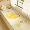 Almofada de baia de desenho animado almofada de peitoril de janela pelúcia quatro estações universal imitação de caxemira espessada varanda tatami celebridade da internet renovação almofada de assento