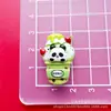 Comida Falsa y Helado de Juguete Accesorios de Resina Yugui Pegamento de Crema Funda para Teléfono Celular DIY Adorno para el Cabello Pasador Colgante Flor para Zapatos Colgante