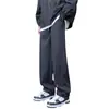 Pantalones de Carga Funcionales Impermeables Estilo Americano para Hombre Otoño e Invierno Nueva Moda Forrados de Polar Gruesos Holgados Rectos de Herramientas