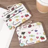 Cartera con Cremallera Ultradelgada para Mujer Temu Portatarjetas Color Caramelo Estuche Ligero para Tarjetas de Uso Diario Cierre de Cremallera Múltiples Ranuras para Tarjetas