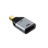 Conversor de Alta Definição DisplayPort Macho para HDMI Fêmea 4K60Hz Adaptador para TV Monitor Computador Grande DisplayPort Mini DisplayPort