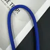 Corda trançada personalizada de 8mm 150cm corda única 97 cores em estoque Corda de poliéster para DIY feita à mão Cordão anti-perda resistente ao desgaste