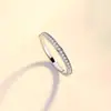 Moda Passar o Resto da Vida Juntos Anel para Casal Luz Ring Light Luxo Simples Nicho Design de Ponta Micro-incrustado Anel Aberto Versátil Anel Anel