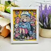 Nuevo Colgante de Pared y Mesa de Dibujos Animados de Diamantes Enmarcado Hecho a Mano DIY para Niños Anime Regalo Creativo Lindo Venta al por Mayor Transfronterizo