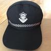 Gorra de seguridad malla completa media gorra de entrenamiento de malla gorra con visera ajustable negra gorra de entrenamiento militar gorra de seguridad de malla