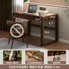 Escritorio de Madera Maciza para Estudiantes Uso en Casa Mesa de Estudio para Escribir con Cajón Escritorio de Dormitorio Oficina Estación de Trabajo Escritorio para Computadora de Escritorio
