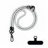 Goma para cordón de teléfono móvil de 10 mm de grosor, cuerda ajustable en diagonal, clip para teléfono móvil, cordón anti-pérdida, cordón para cuello